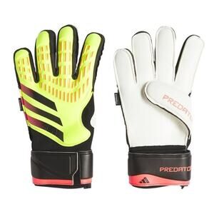 Adidas Predator Match Fingersave Goalkeeper Goalie Gloves Size 8 New